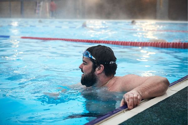 Man swimming